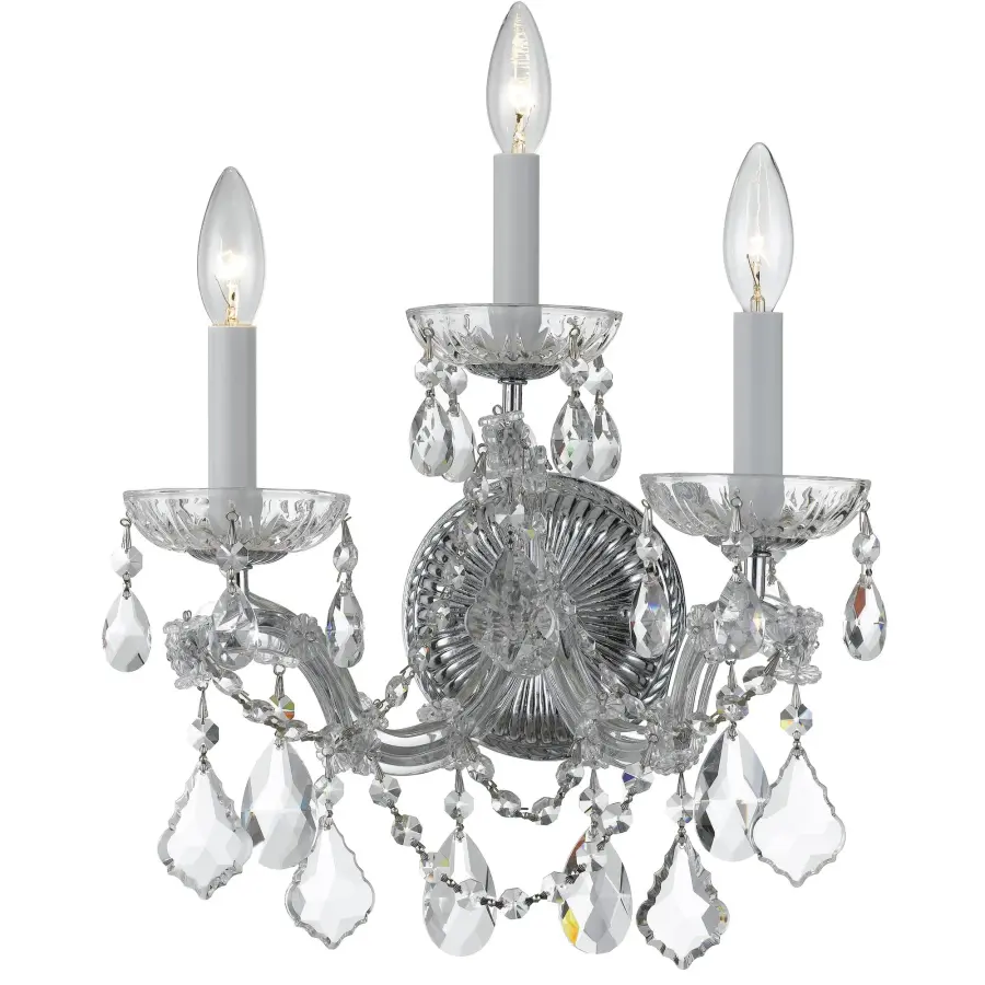 Maria Theresa 11" Crystal Sconce - Image 1