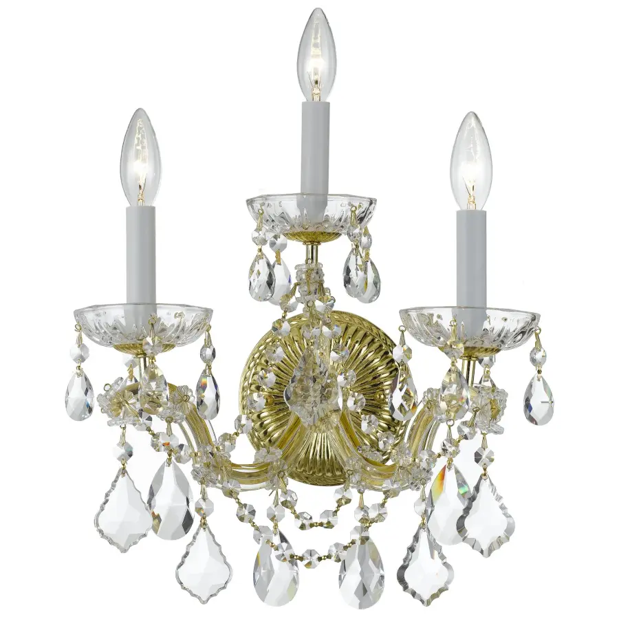 Maria Theresa 11" Crystal Sconce - Image 4