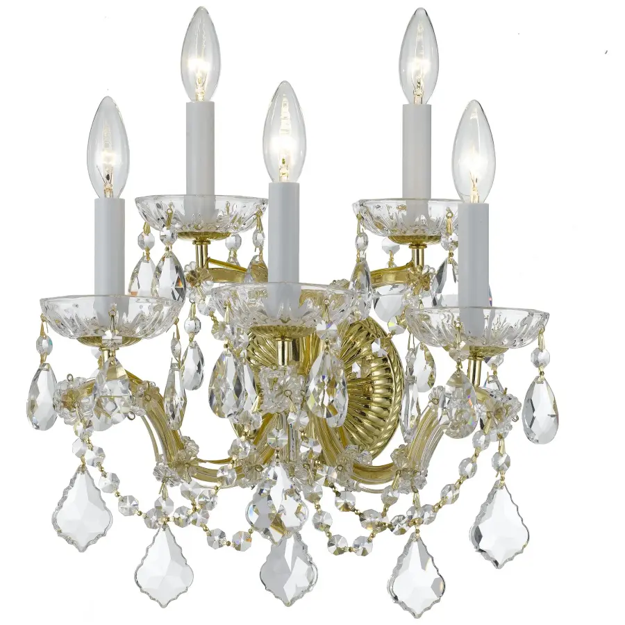 Maria Theresa 16" Crystal Sconce - Image 4