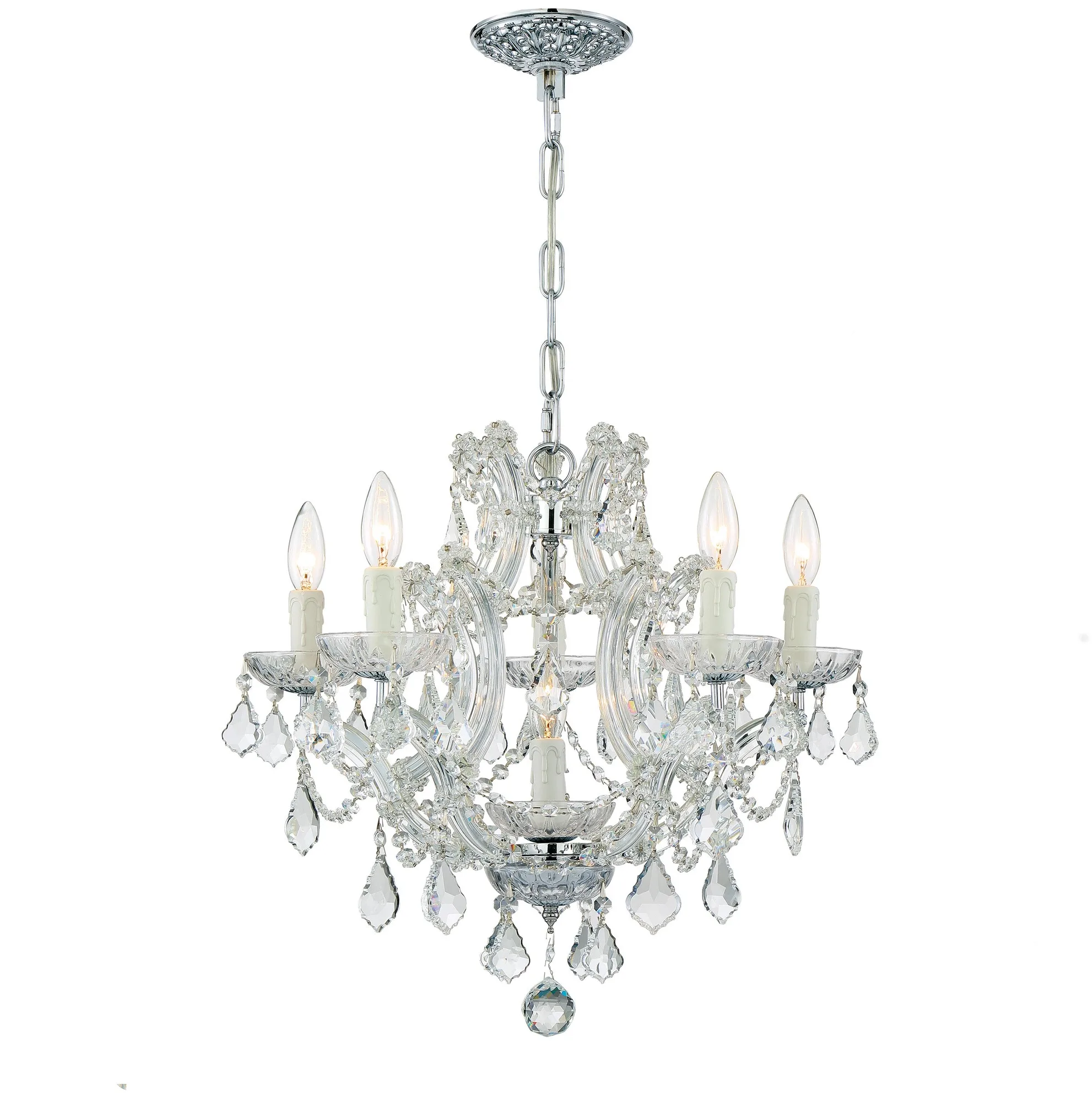 Maria Theresa 20" Crystal Chandelier
