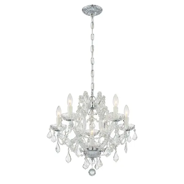 Maria Theresa 20" Crystal Chandelier - Image 3
