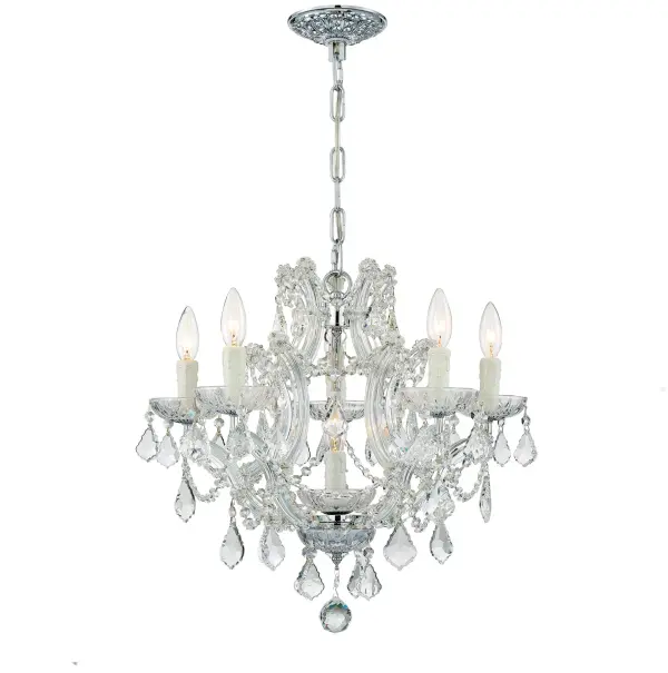 Maria Theresa 20" Crystal Chandelier - Image 6