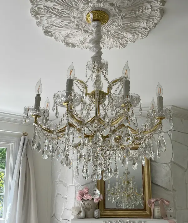 Maria Theresa 26" Crystal Chandelier - Image 9