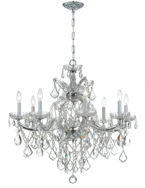 Maria Theresa 28" Crystal Chandelier - Image 1