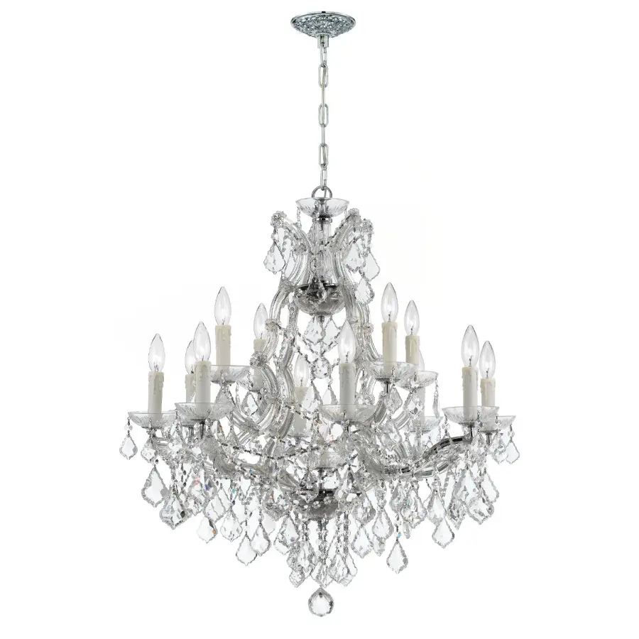 Maria Theresa 28" Crystal Chandelier - Image 2