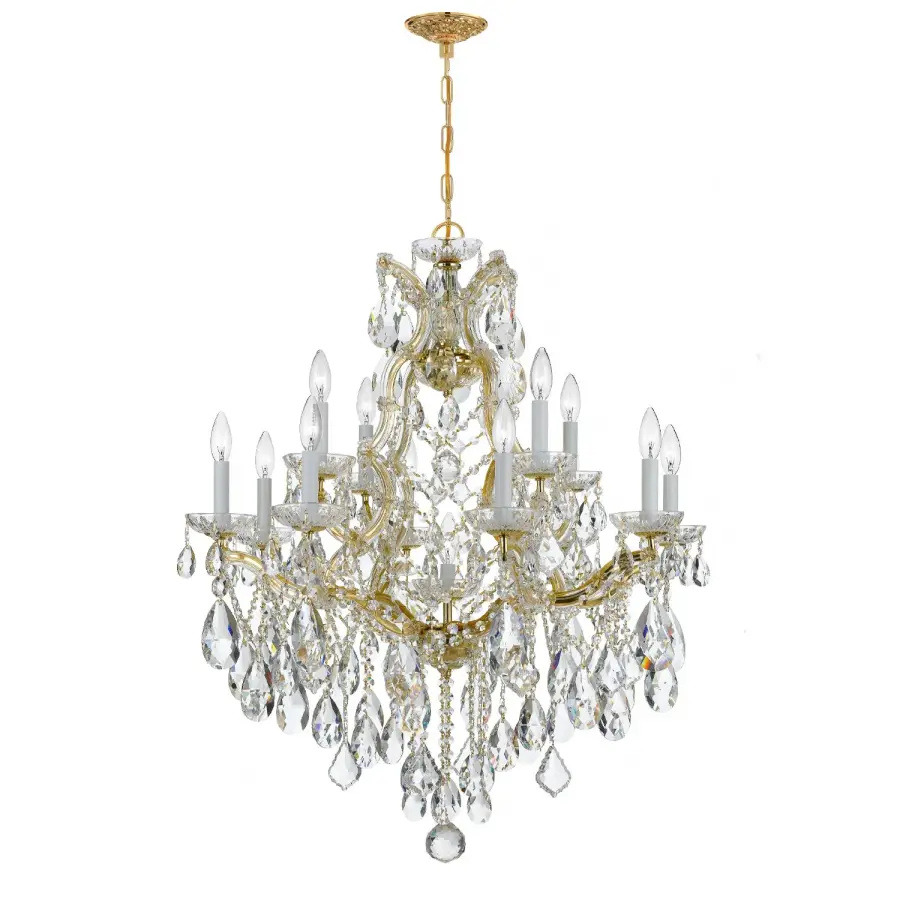 Maria Theresa 28" Crystal Chandelier - Image 7