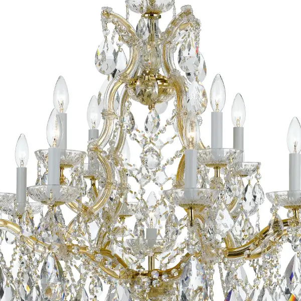 Maria Theresa 28" Crystal Chandelier - Image 9
