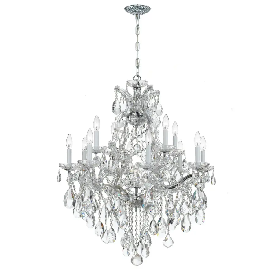 Maria Theresa 28" Crystal Chandelier - Image 2