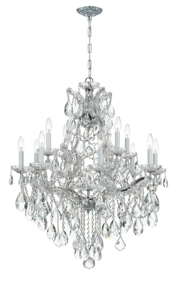 Maria Theresa 28" Crystal Chandelier - Image 5