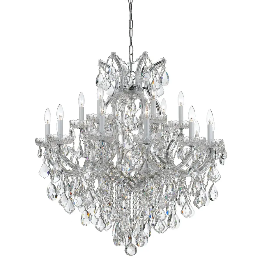 Maria Theresa 38" Crystal Chandelier - Image 2