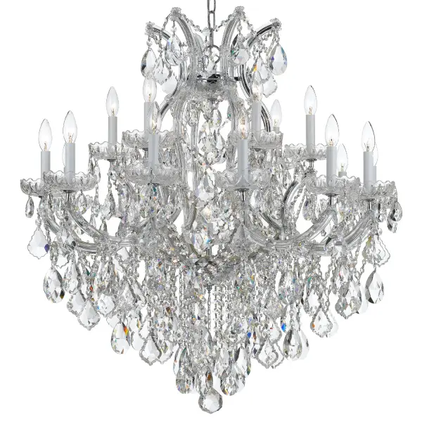 Maria Theresa 38" Crystal Chandelier - Image 3