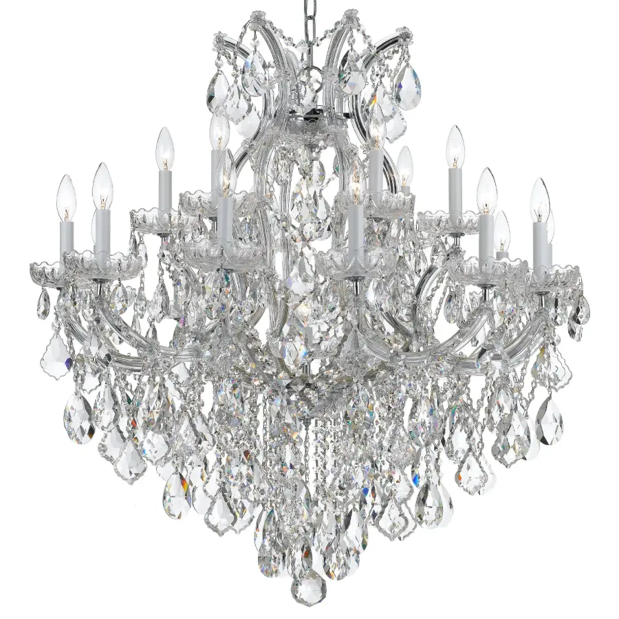 Maria Theresa 38" Crystal Chandelier - Image 3