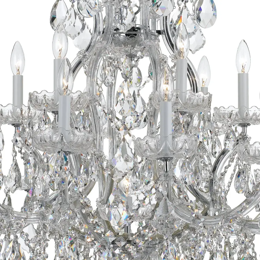 Maria Theresa 38" Crystal Chandelier - Image 4