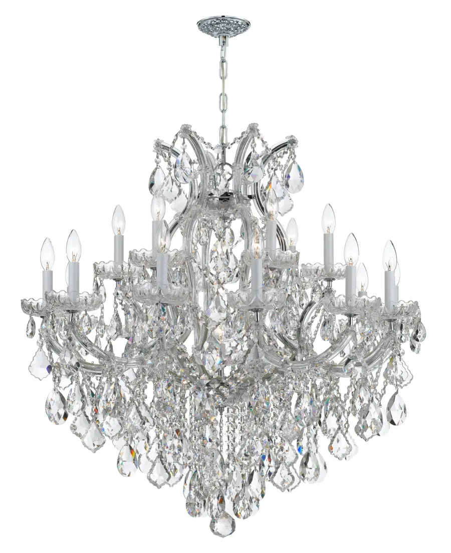 Maria Theresa 38" Crystal Chandelier - Image 6