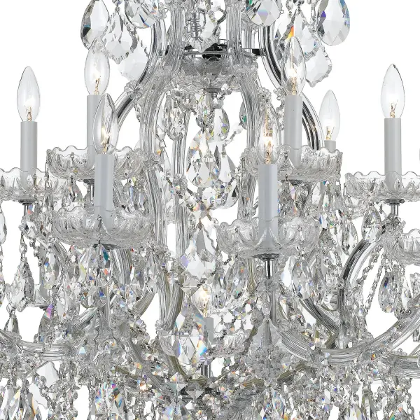 Maria Theresa 38" Crystal Chandelier - Image 9