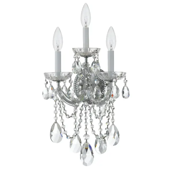 Maria Theresa 11" Crystal Sconce - Image 2