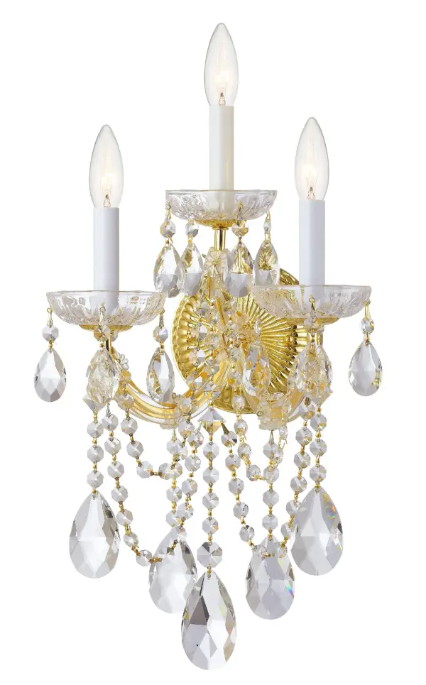 Maria Theresa 11" Crystal Sconce - Image 13