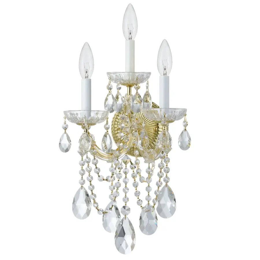 Maria Theresa 11" Crystal Sconce - Image 14