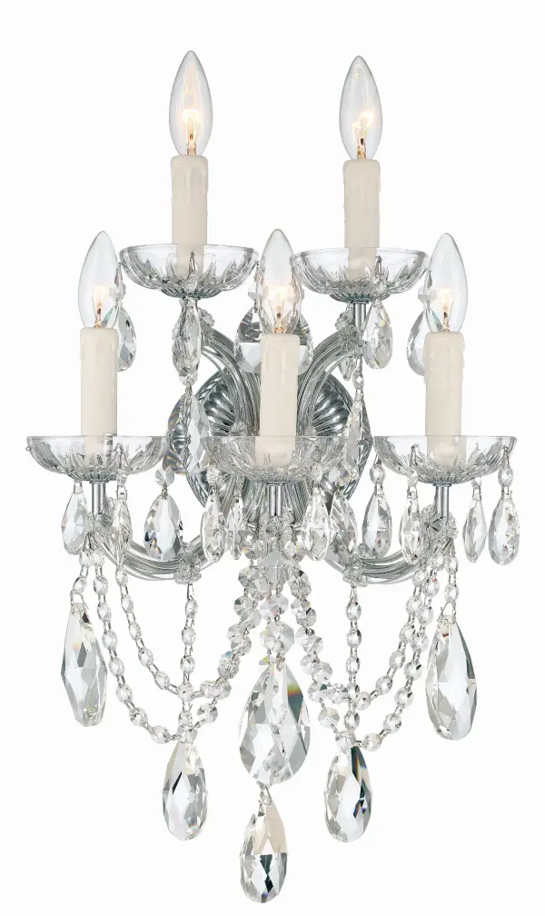Maria Theresa Crystal Wall Sconce - Image 1