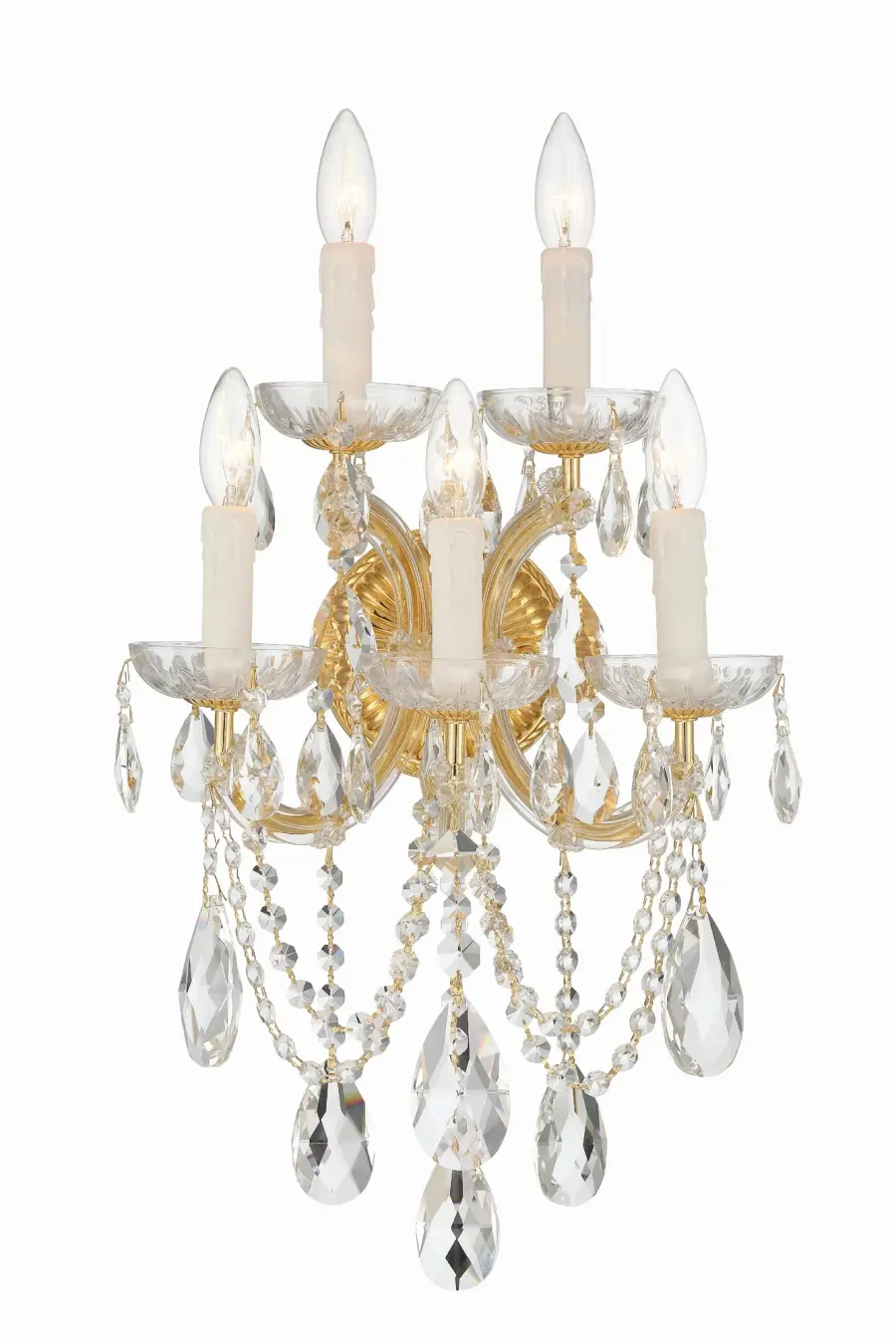 Maria Theresa Crystal Wall Sconce - Image 7