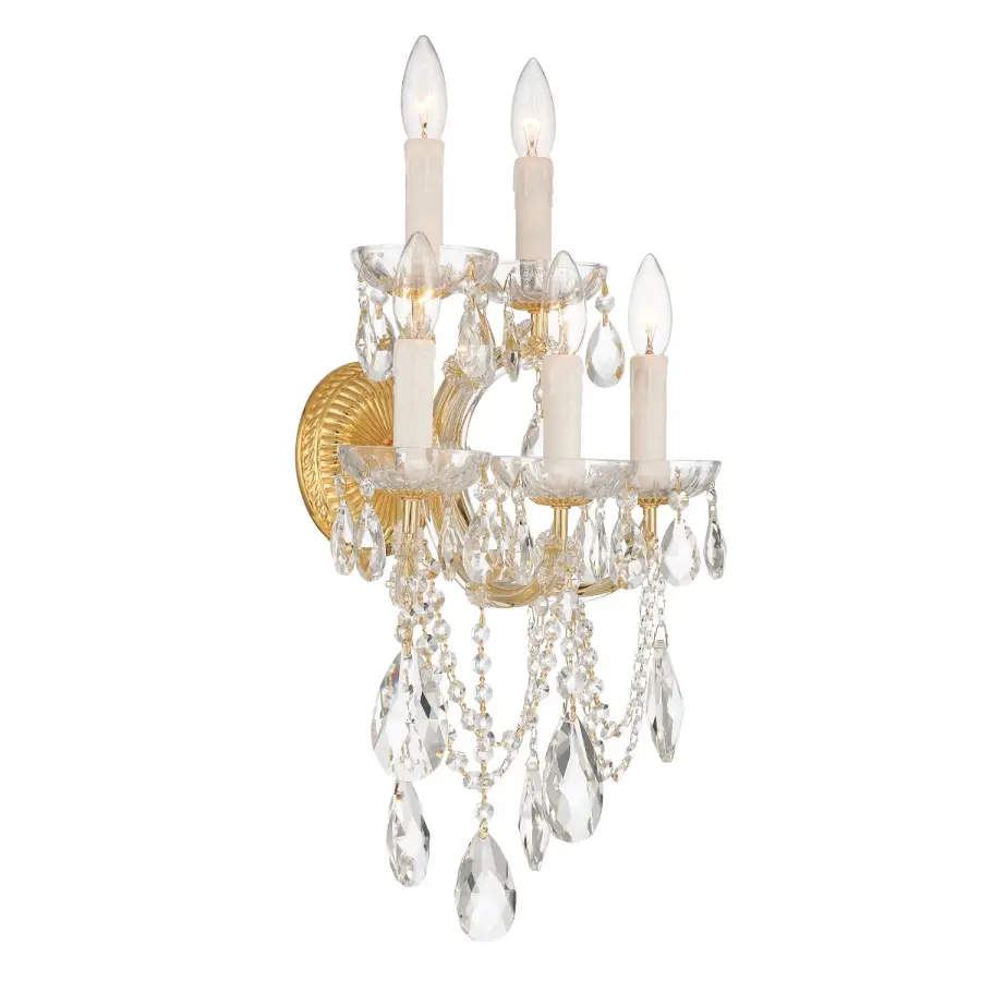Maria Theresa Crystal Wall Sconce - Image 9