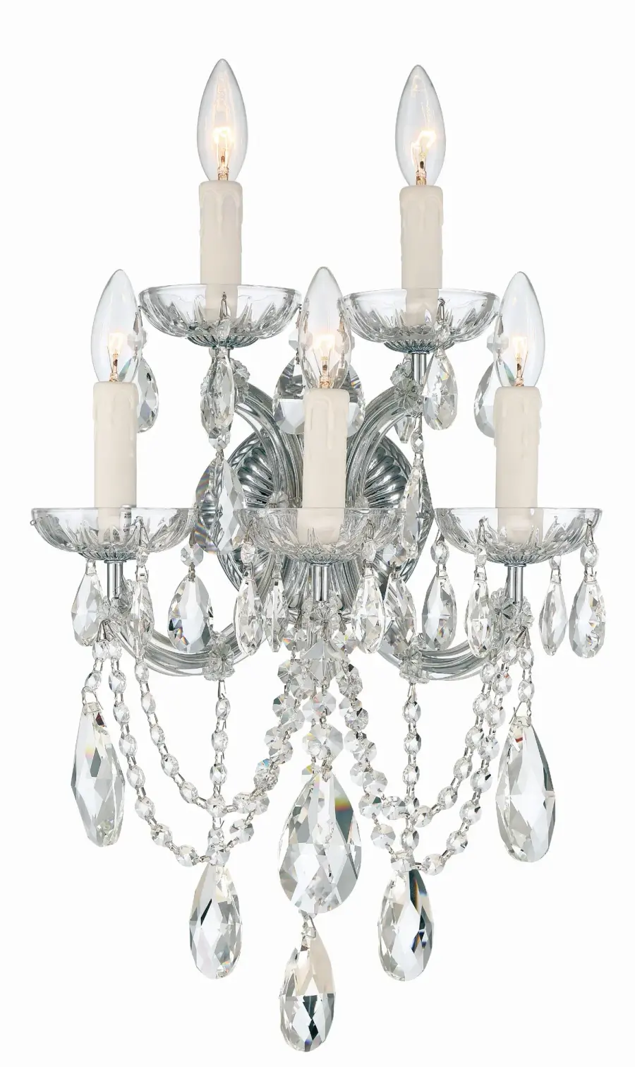 Maria Theresa Crystal Wall Sconce - Image 1
