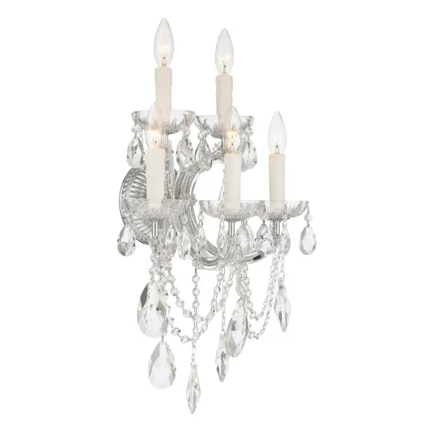 Maria Theresa Crystal Wall Sconce - Image 3