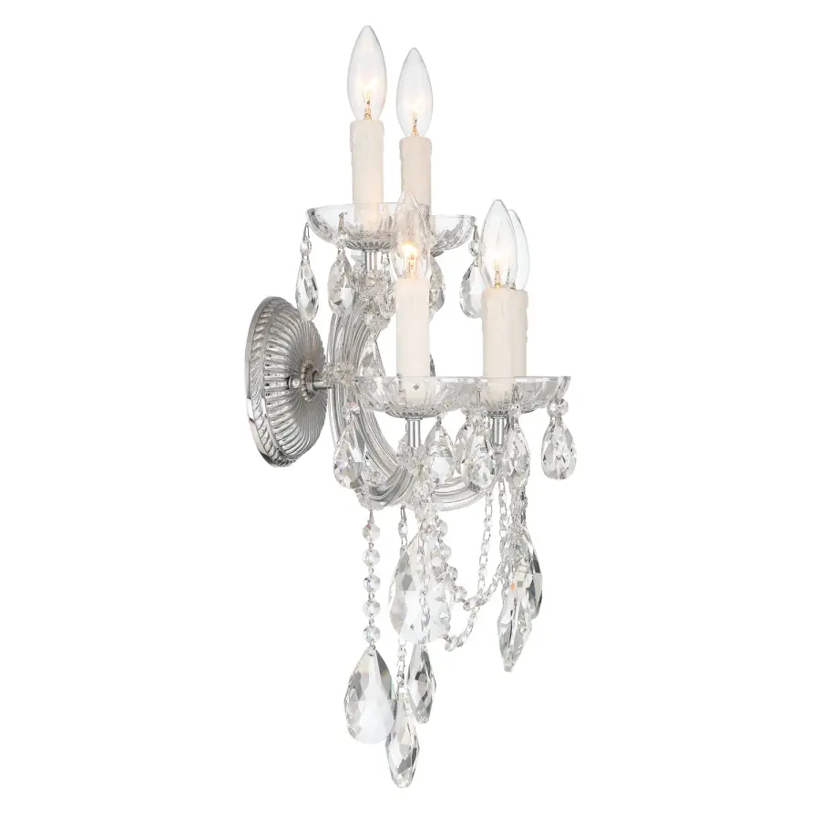 Maria Theresa Crystal Wall Sconce - Image 4