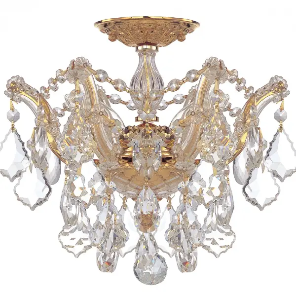 Maria Theresa 13.5" Crystal Semi Flush Mount - Image 9