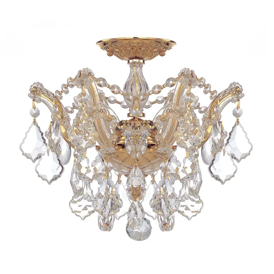 Maria Theresa 13.5" Crystal Semi Flush Mount - Image 13