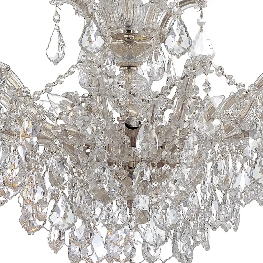 Maria Theresa 29" Crystal Semi Flush Mount - Image 8