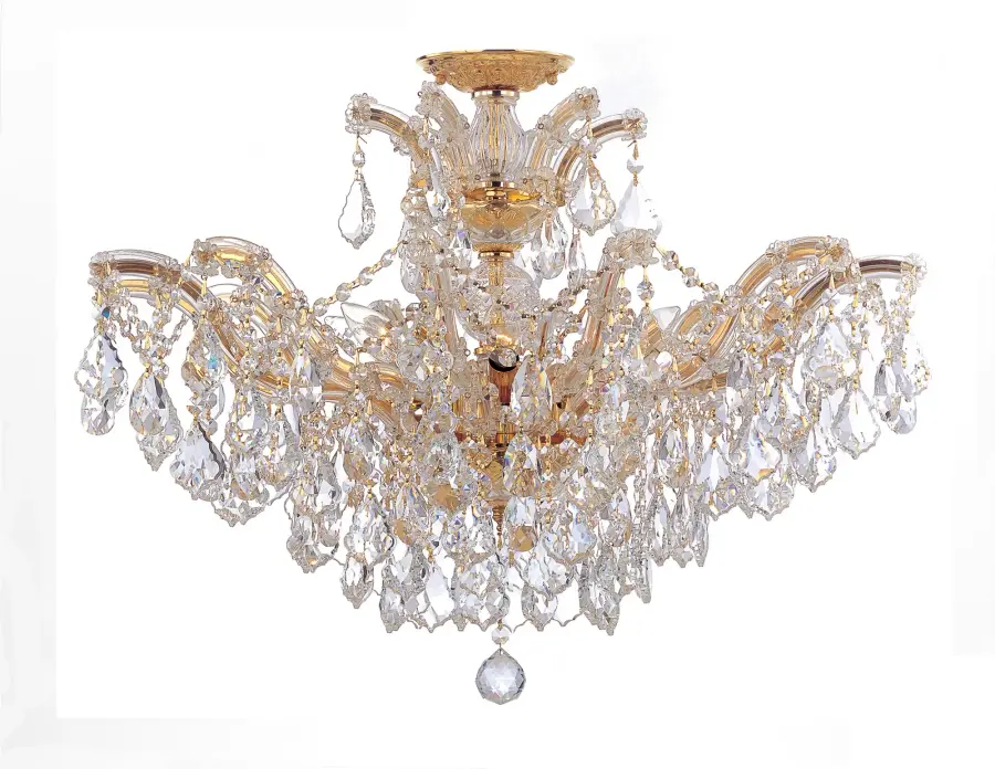 Maria Theresa 29" Crystal Semi Flush Mount - Image 13