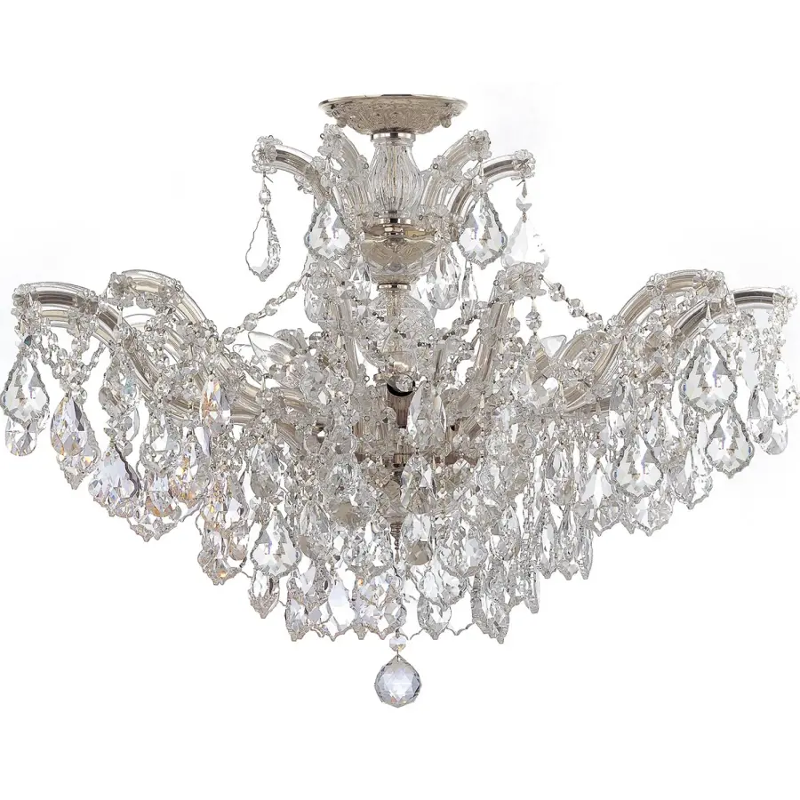 Maria Theresa 29" Crystal Semi Flush Mount - Image 15