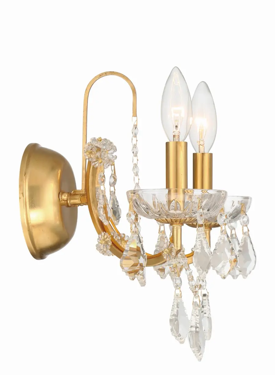 Filmore 10.5" Antique Gold Sconce - Image 4