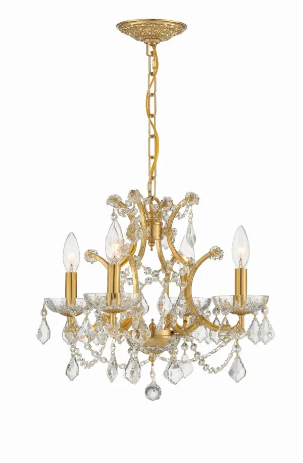 The Filmore combines urban industrial wrought iron with faceted cut crystal for a modern chic aesthetic. At 17.5" wide, this mini chandelier delivers statement-making style perfect for intimate spaces.