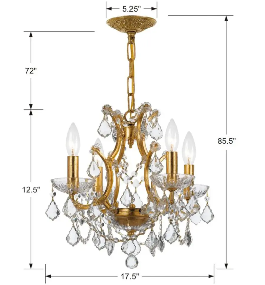 Filmore 17.5" Chandelier - Image 14