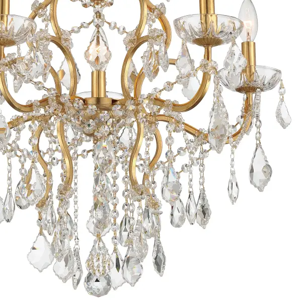 Filmore 23" Chandelier in Antique Gold - Image 5