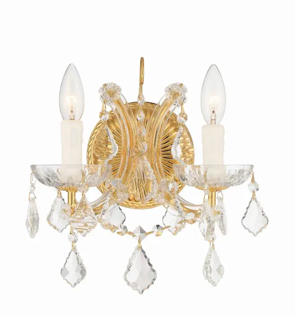 Maria Theresa 10.5" Crystal Sconce - Image 7