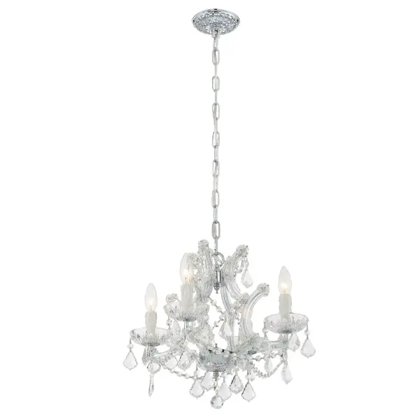 Maria Theresa 16.5" Crystal Chandelier - Image 3