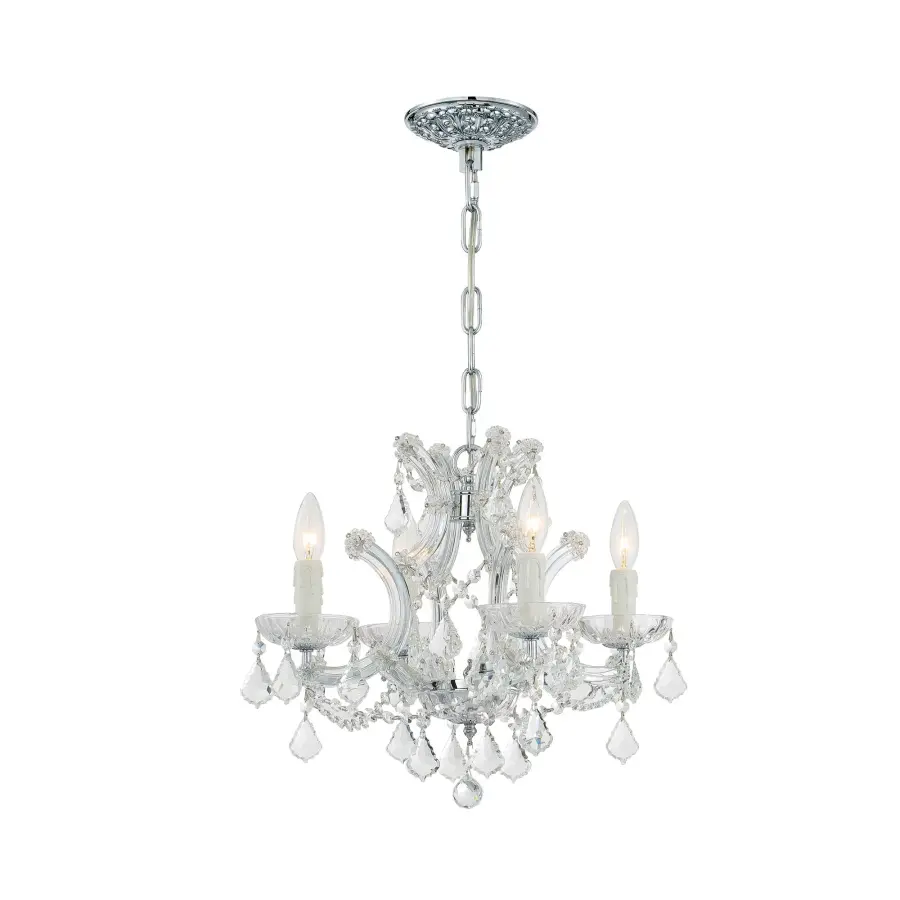 Maria Theresa 16.5" Crystal Chandelier - Image 1