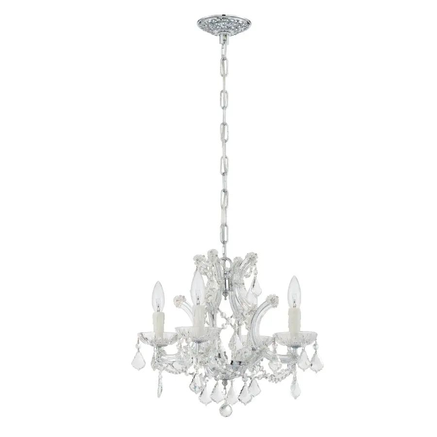 Maria Theresa 16.5" Crystal Chandelier - Image 2