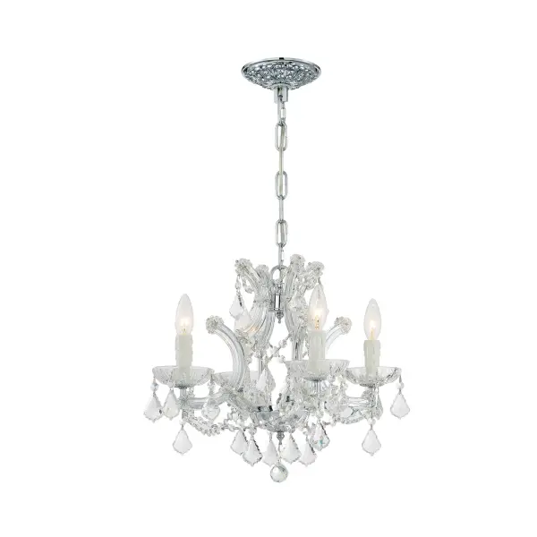 Maria Theresa 16.5" Crystal Chandelier - Image 6