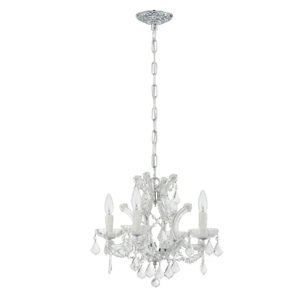 Maria Theresa 16.5" Crystal Chandelier - Image 7