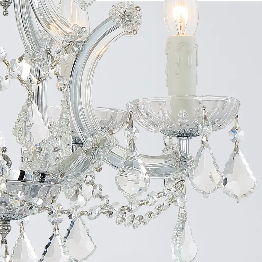 Maria Theresa 16.5" Crystal Chandelier - Image 9