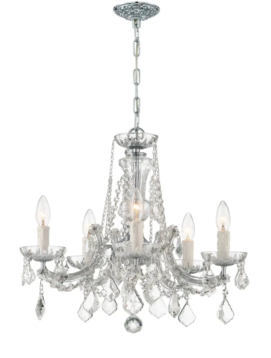 Maria Theresa 20" Crystal Chandelier - Image 1