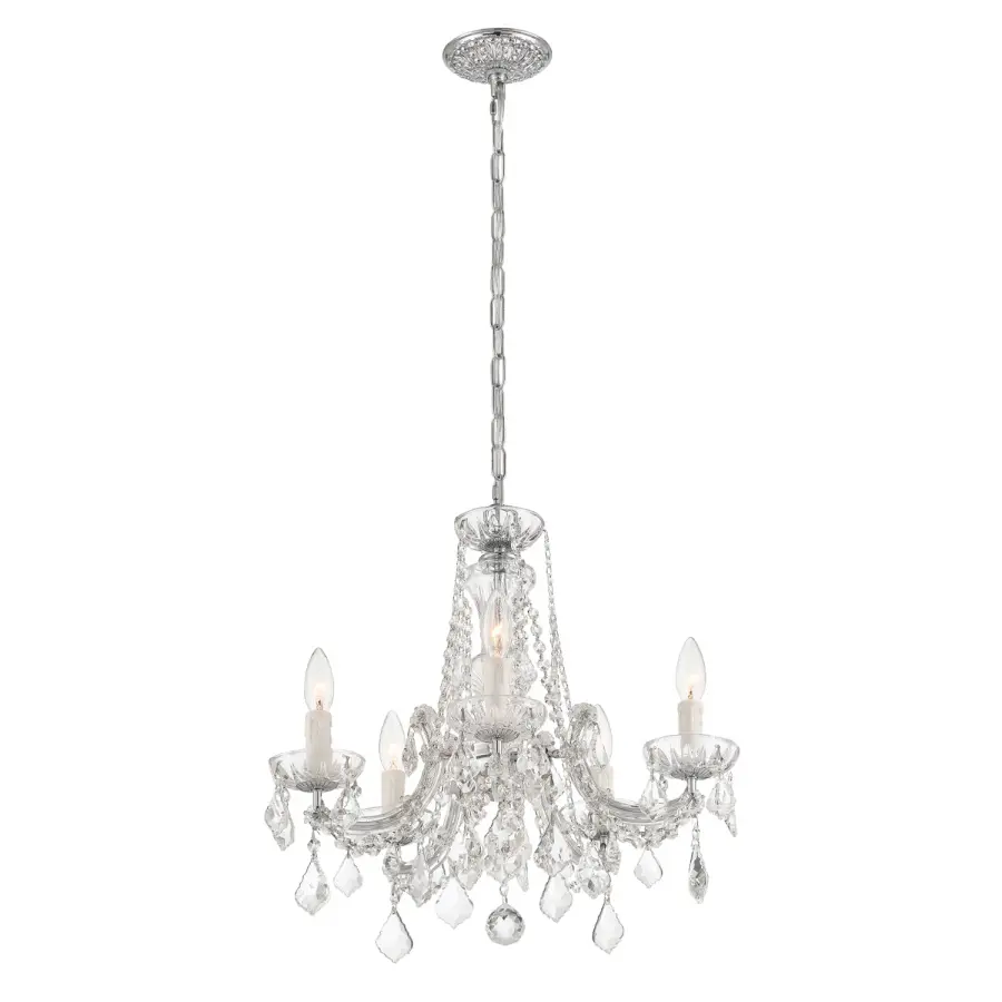 Maria Theresa 20" Crystal Chandelier - Image 3