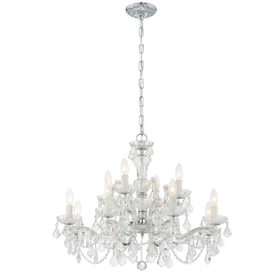 Maria Theresa 29" Crystal Chandelier - Image 3