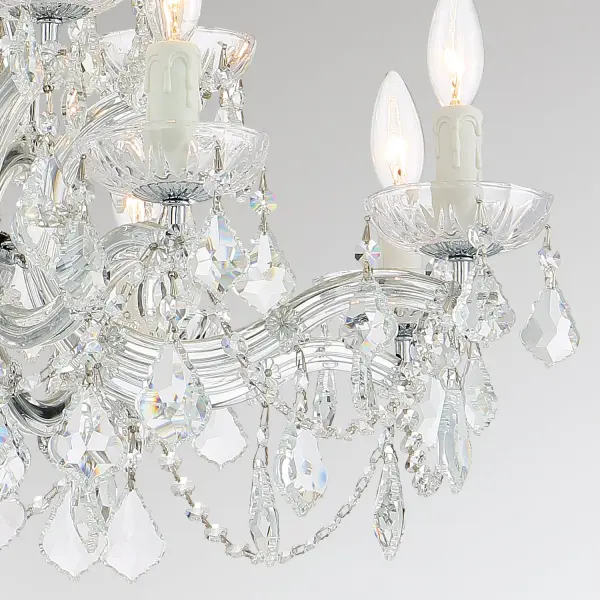 Maria Theresa 29" Crystal Chandelier - Image 4