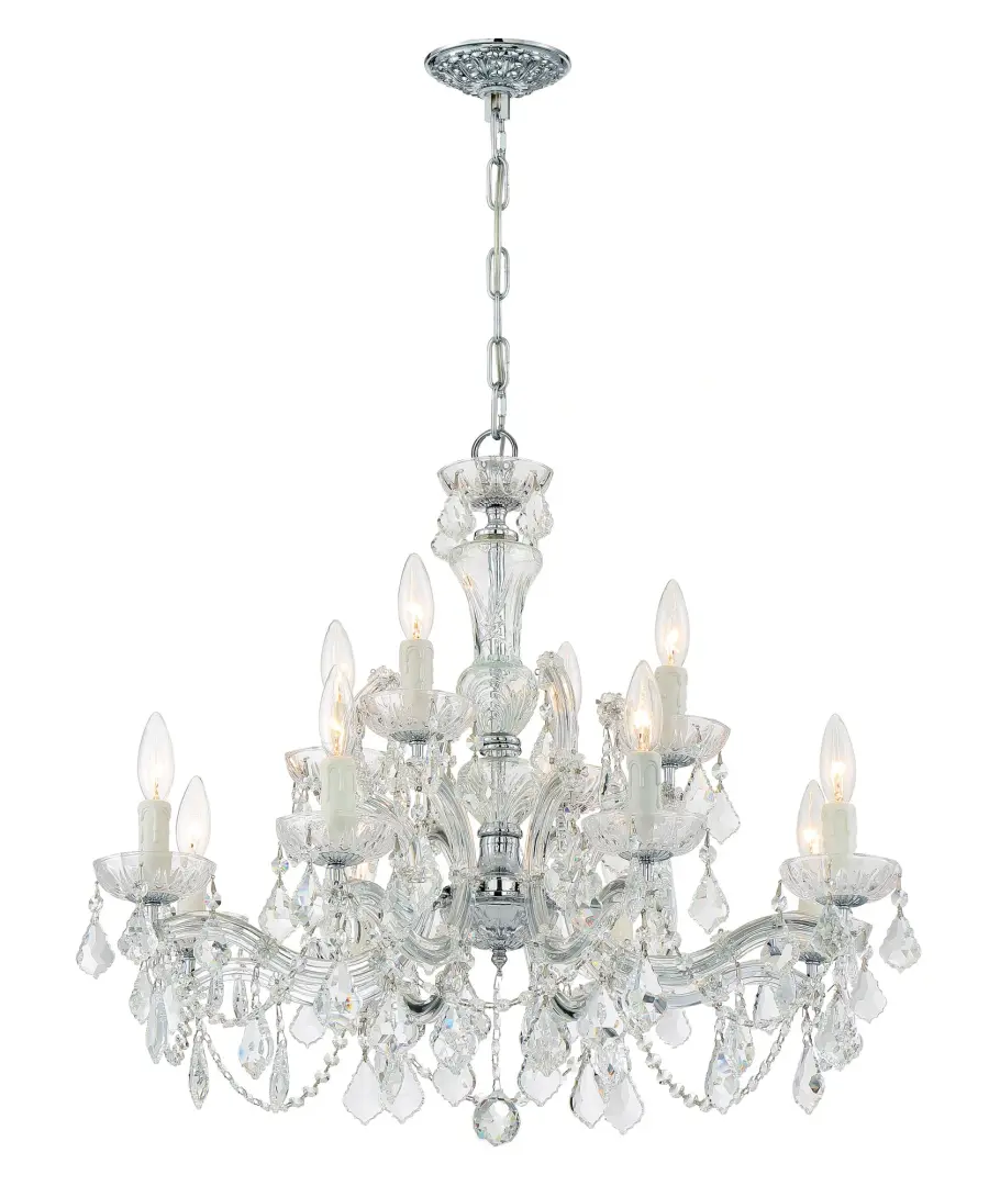 Maria Theresa 29" Crystal Chandelier - Image 6