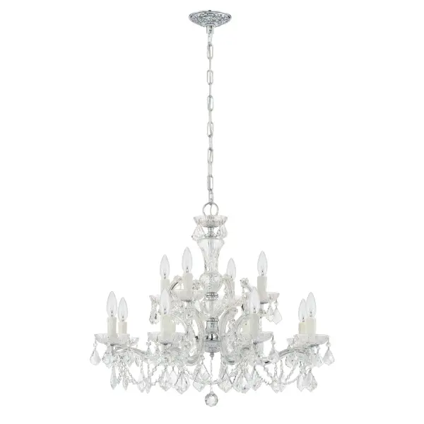Maria Theresa 29" Crystal Chandelier - Image 7